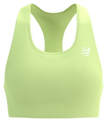 Brassière Compressport FeelFree Seamless Bra Vert