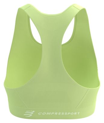 Brassière Compressport FeelFree Seamless Bra Vert