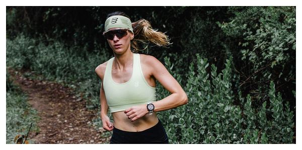 Brassière Compressport FeelFree Seamless Bra Vert