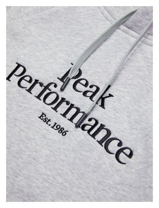 Peak Performance Heren Originele Grijze Hoodie