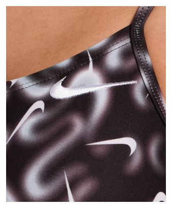 Nike Swim HydraStrong Sprayfetti Badeanzug für Damen, schwarz