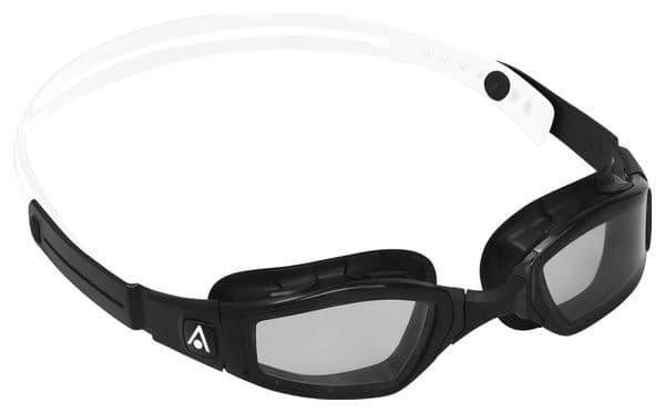 Aquasphere Ninja Schwimmbrille Schwarz / Weiß - Dunkelgraue Gläser