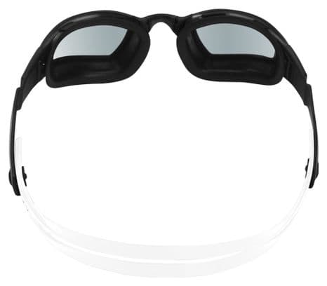 Aquasphere Ninja Swim Goggles Black / White - Dark Gray Lenses