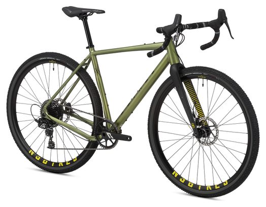 Gravel Bike NS Bikes Rag+ 1 Sram Apex 11V 700 mm Groen / Zwart 2022