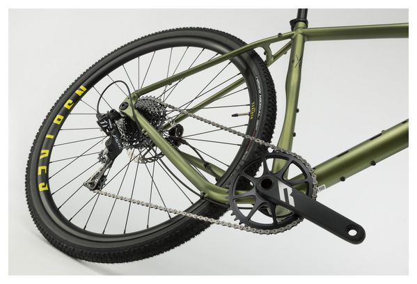 Gravel Bike NS Bikes Rag+ 1 Sram Apex 11V 700 mm verde / nero 2022