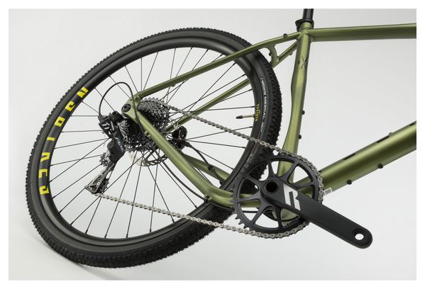 Bicicleta de grava NS Bikes Rag+ 1 Sram Apex 11V 700 mm Verde / Negro 2022