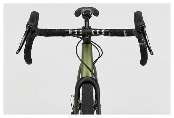 Gravel Bike NS Bikes Rag+ 1 Sram Apex 11V 700 mm Green / Black 2022