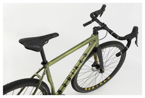 Gravel Bike NS Bikes Rag+ 1 Sram Apex 11V 700 mm Groen / Zwart 2022