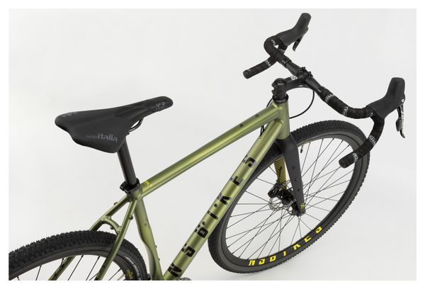 Bicicleta de grava NS Bikes Rag+ 1 Sram Apex 11V 700 mm Verde / Negro 2022