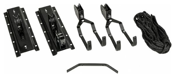 Support vélo à poulie EUFAB maxi 20kg