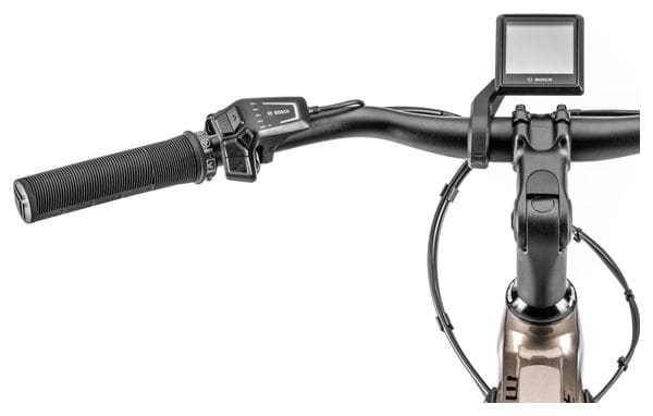 Moustache All-Suspension Elektrische Mountainbike Saturday 27 Xroad FS 3 Smart System Shimano Deore 11V 500 Wh 27,5'' Beige 2023