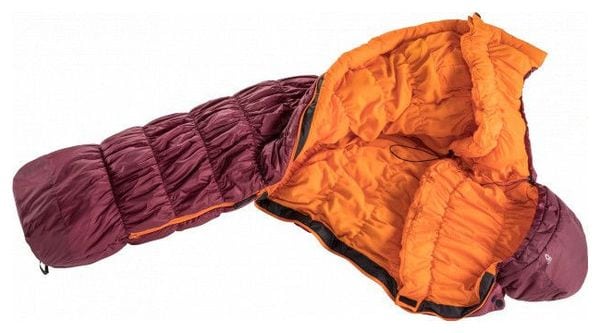 Sac de couchage Deuter Exosphère -6° SL Maron-Mango