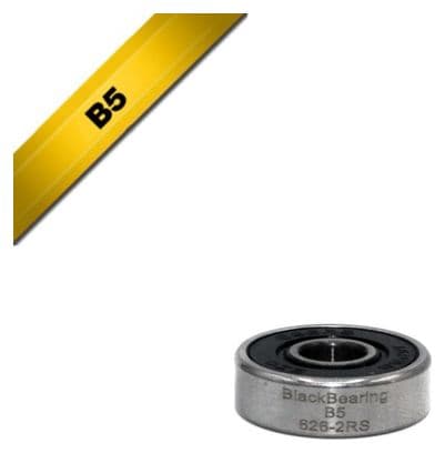 Roulement B5 - BLACKBEARING - 626 2rs