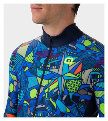 Alé Over Long Sleeve Jersey Blue
