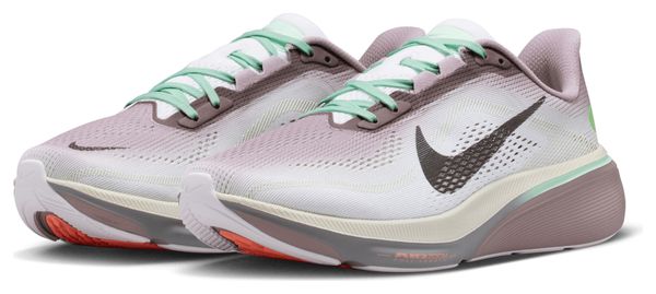Nike Pegasus 42 Running Shoes, Gray/Green, Women's