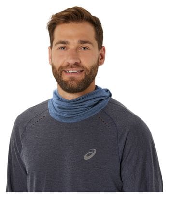 Camiseta térmica con capucha Asics Metarun Winter Azul para hombre