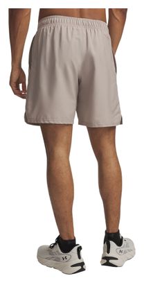 Short Under Armour Tech Beige Homme