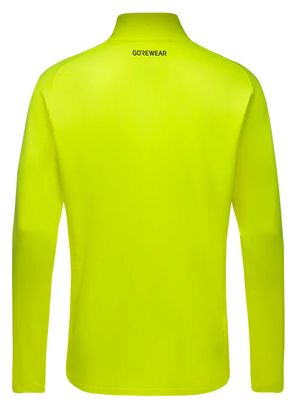 Maillot Manches Longues Gore Wear 1/4 Zip Everyday Mid Fluo