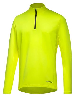 Gore Wear 1/4 Zip Everyday Mid Fluo Trui met lange mouwen