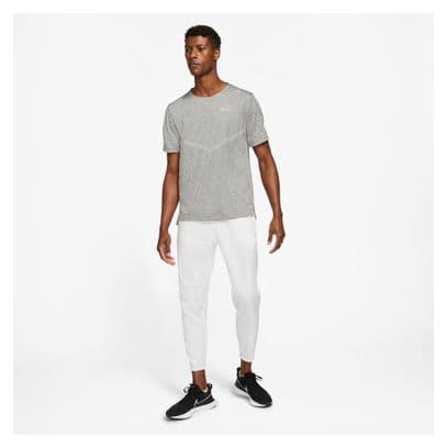 T-Shirt Running Nike Rise 365 Gris Homme