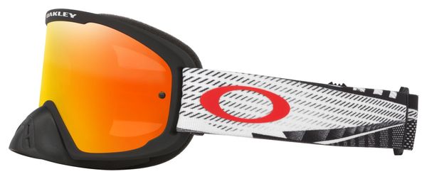 Máscara Oakley O-Frame 2.0 Pro MX Black Forge / Fire Iridium / Ref : OO7115-60