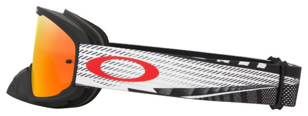 Máscara Oakley O-Frame 2.0 Pro MX Black Forge / Fire Iridium / Ref : OO7115-60