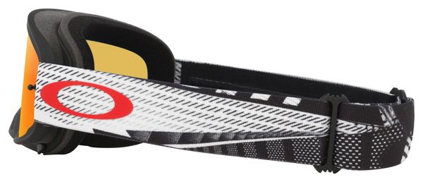 Máscara Oakley O-Frame 2.0 Pro MX Black Forge / Fire Iridium / Ref : OO7115-60