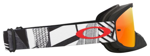 Máscara Oakley O-Frame 2.0 Pro MX Black Forge / Fire Iridium / Ref : OO7115-60