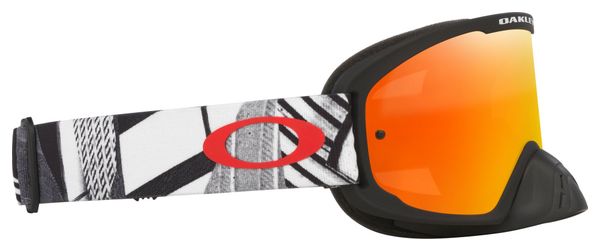 Máscara Oakley O-Frame 2.0 Pro MX Black Forge / Fire Iridium / Ref : OO7115-60