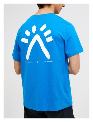 Peak Performance Explore Graphic Blue Short Sleeve T-Shirt