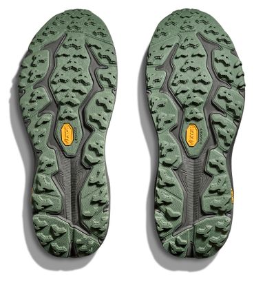 Hoka Speedgoat 6 Large Green/Grey Men's Trail Shoes
