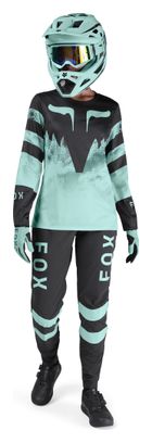 Maillot Manches Longues Femme Fox Ranger Kairos Turquoise
