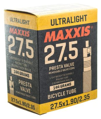 Maxxis Ultralight 27.5 Schrader Inner Tube