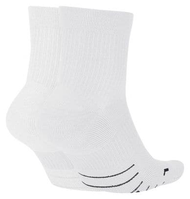 Socken (x2) Nike Multiplier Weiß Unisex