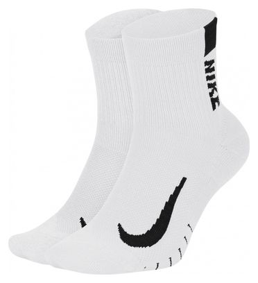 Socken (x2) Nike Multiplier Weiß Unisex