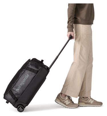 Bolsa con ruedas Patagonia Black Hole Wheeled Duffel 40L Negro