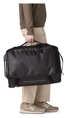 Bolsa con ruedas Patagonia Black Hole Wheeled Duffel 40L Negro