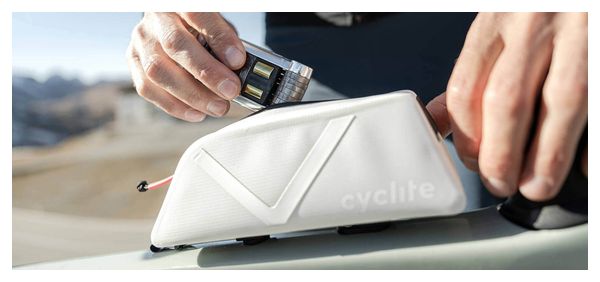 Sacoche de Cadre Cyclite Top Tube Bag Nano / 01 | 0.6 L | Gris Clair