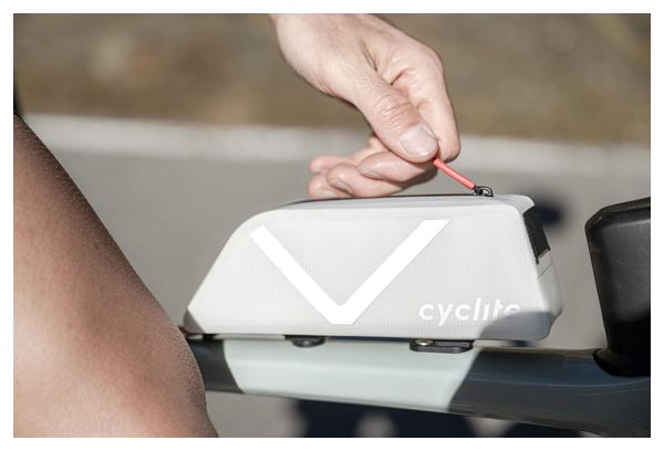 Sacoche de Cadre Cyclite Top Tube Bag Nano / 01 | 0.6 L | Gris Clair