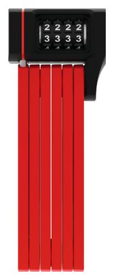 Abus Bordo uGrip 5700C / 80 folding lock Red SH