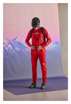 Maloja GaderM Long Sleeve Jersey Red deep sunset