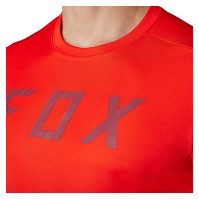 Maillot Manches Courtes Fox Ranger Moth Race Rouge