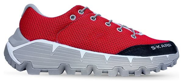 Chaussures de randonnée S-KARP Bruce  rouge  mesh  semelle Vibram