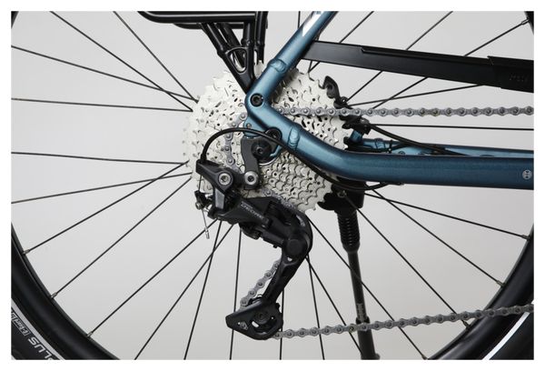 Bicicletta da esposizione - Bicicletta elettrica KTM Macina Tour CX 510 Shimano Deore CX 510 500Wh Blu 2023