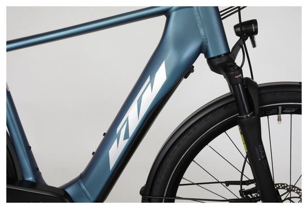 Bicicletta da esposizione - Bicicletta elettrica KTM Macina Tour CX 510 Shimano Deore CX 510 500Wh Blu 2023