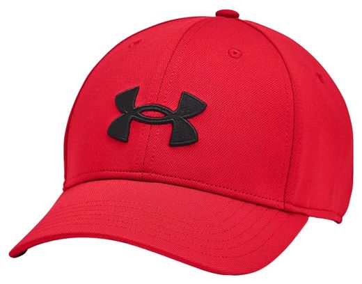 Verstellbare Under Armour Blitzing Cap Rot Herren