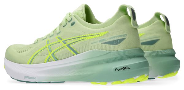 Asics Gel-Kayano 31 Groen Geel Dames Hardloopschoenen