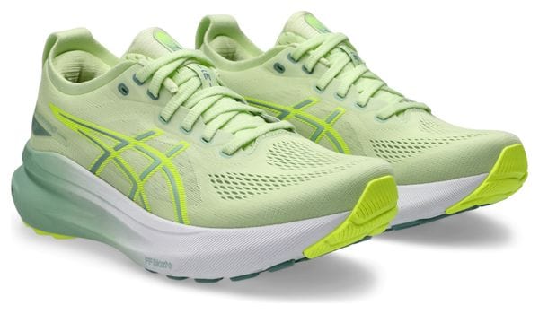 Chaussures Running Asics Gel-Kayano 31 Vert Jaune Femme