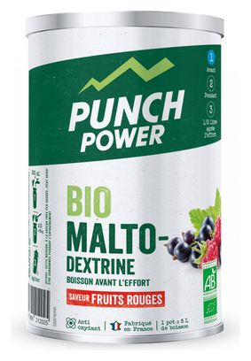 Boisson Biomaltodextrine Punch Power fruits rouges antioxydant – 500g