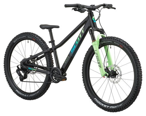 Bicicleta de montaña infantil Scott Scale Pro 400 9V 24'' Negra 2027